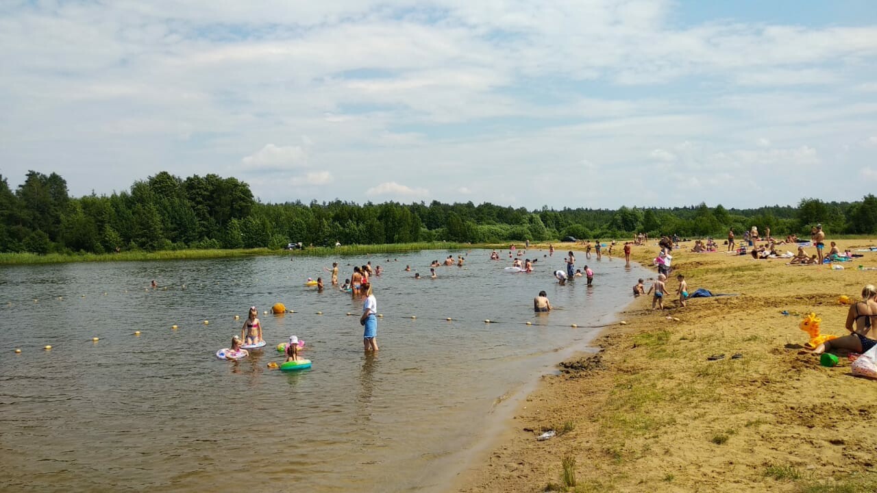 Пляж «Золотые пески» в Орехово-Зуевском городском округе