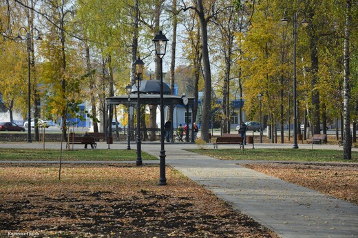 Городской парк в Запрудах 