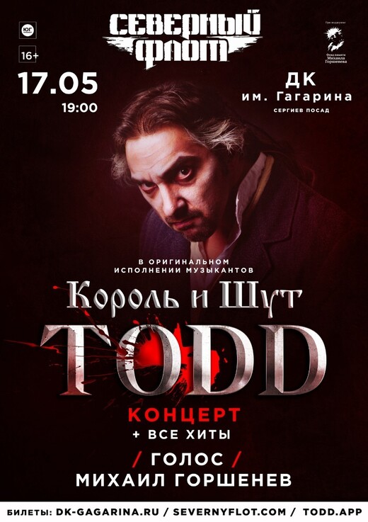 Концерт TODD в Сергиевом Посаде