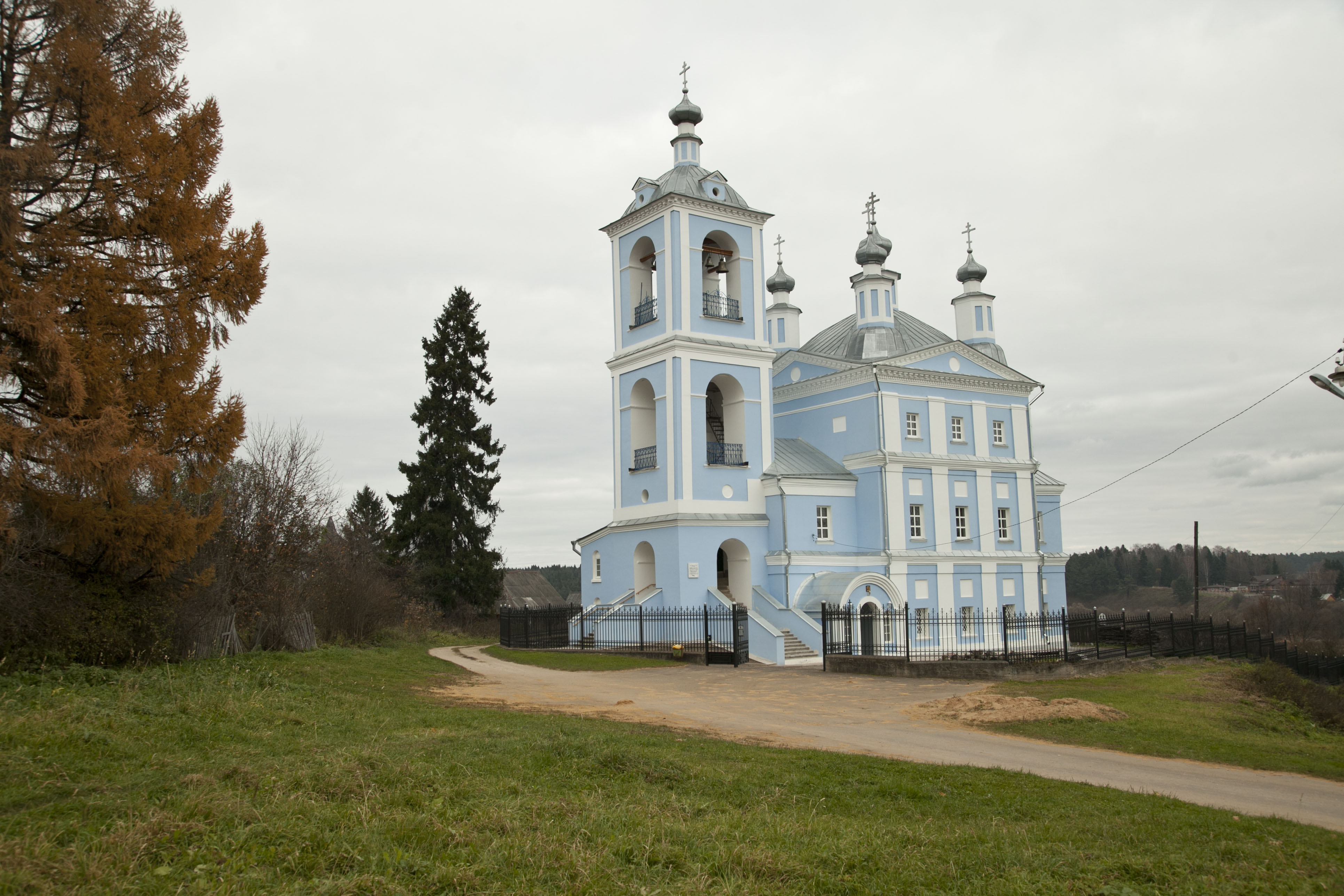 В камне храм был отстроен в 1700-х годах