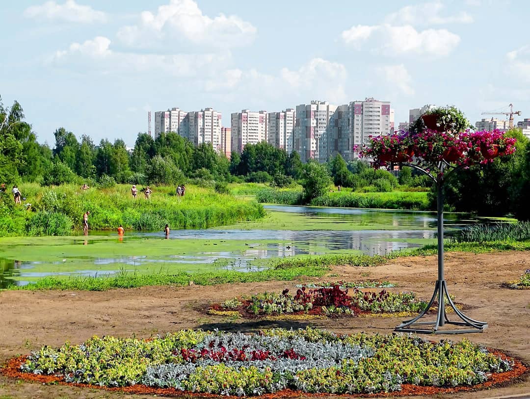 Живописная зеленая зона в центре города — любимое место отдыха горожан