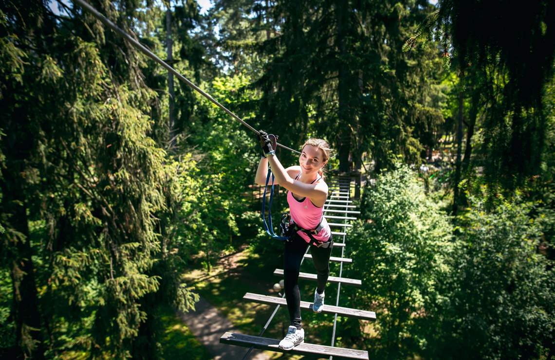 Веревочный парк Norway Park в Красногорске