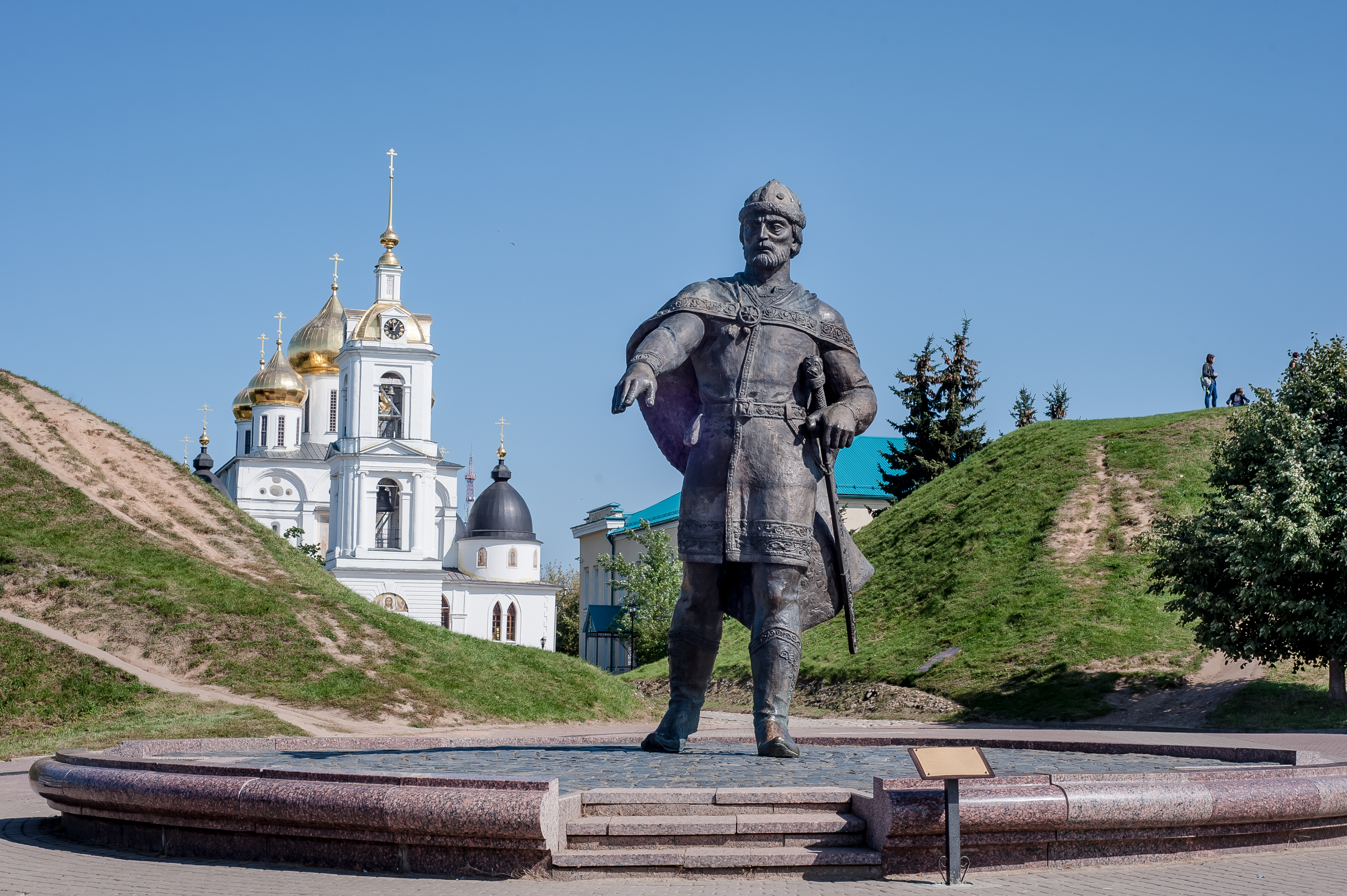 Памятник Юрию Долгорукому в Дмитрове