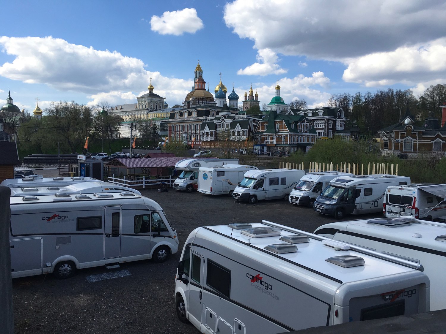 Кемпинг-мотель «Блинная гора» в Сергиевом Посаде