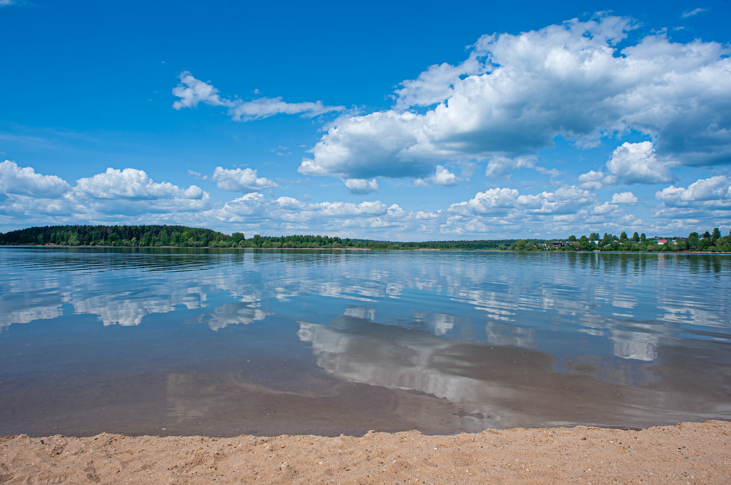 Виды Озернинского водохранилища