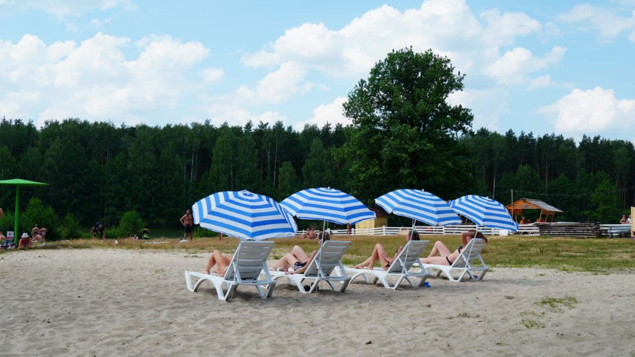 Пляж Западный в Электростали